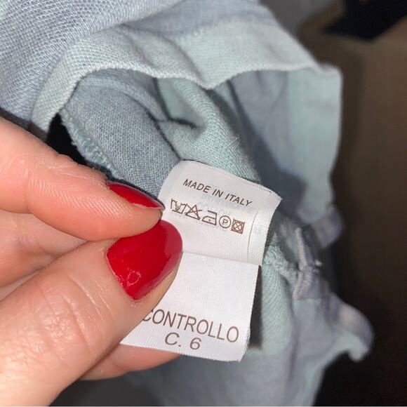 Brunello Cucinelli Striped Cotton Polo Shirt - Picture 8 of 9